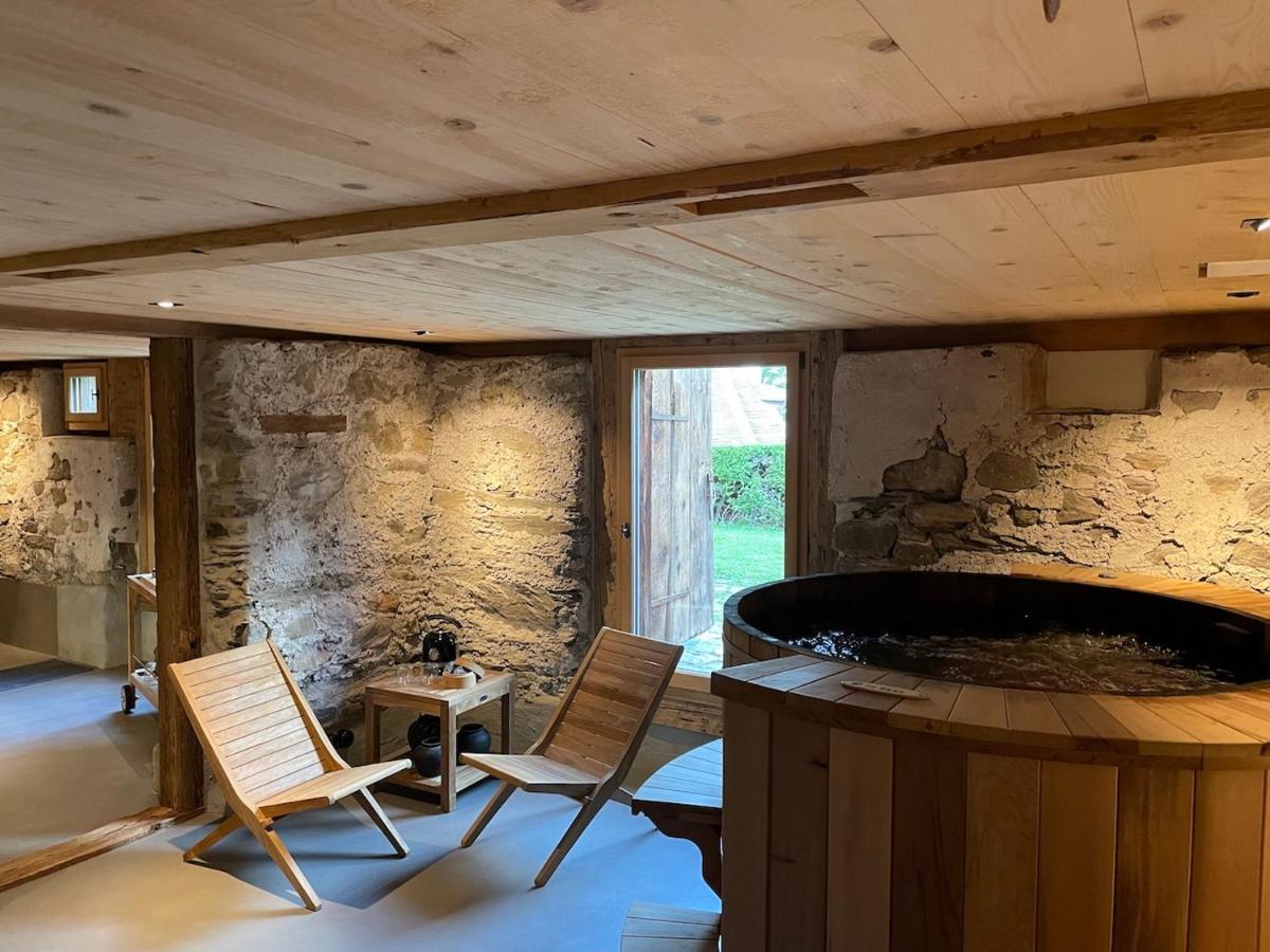 Alpen Charme - Chalet D'Hotes Et Spa Gsteig ภายนอก รูปภาพ