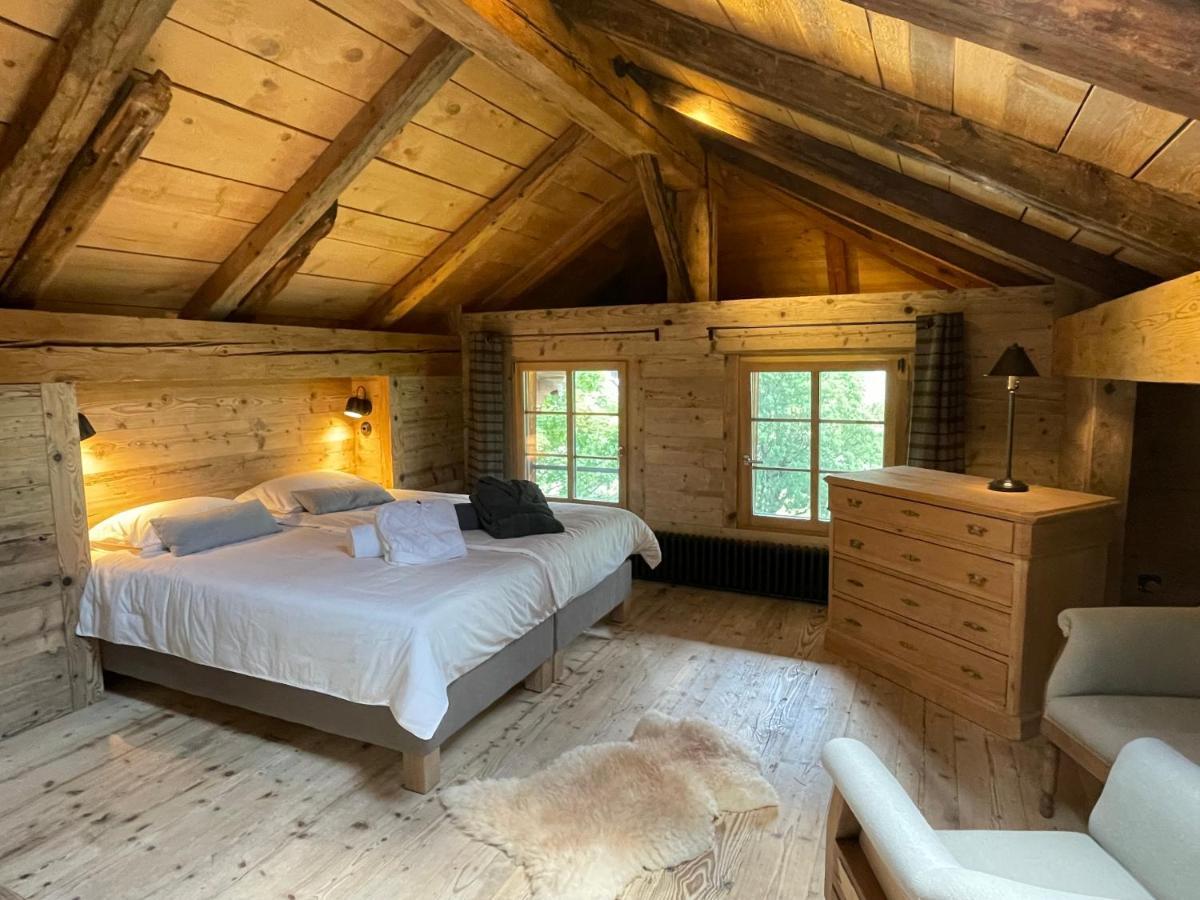 Alpen Charme - Chalet D'Hotes Et Spa Gsteig ภายนอก รูปภาพ