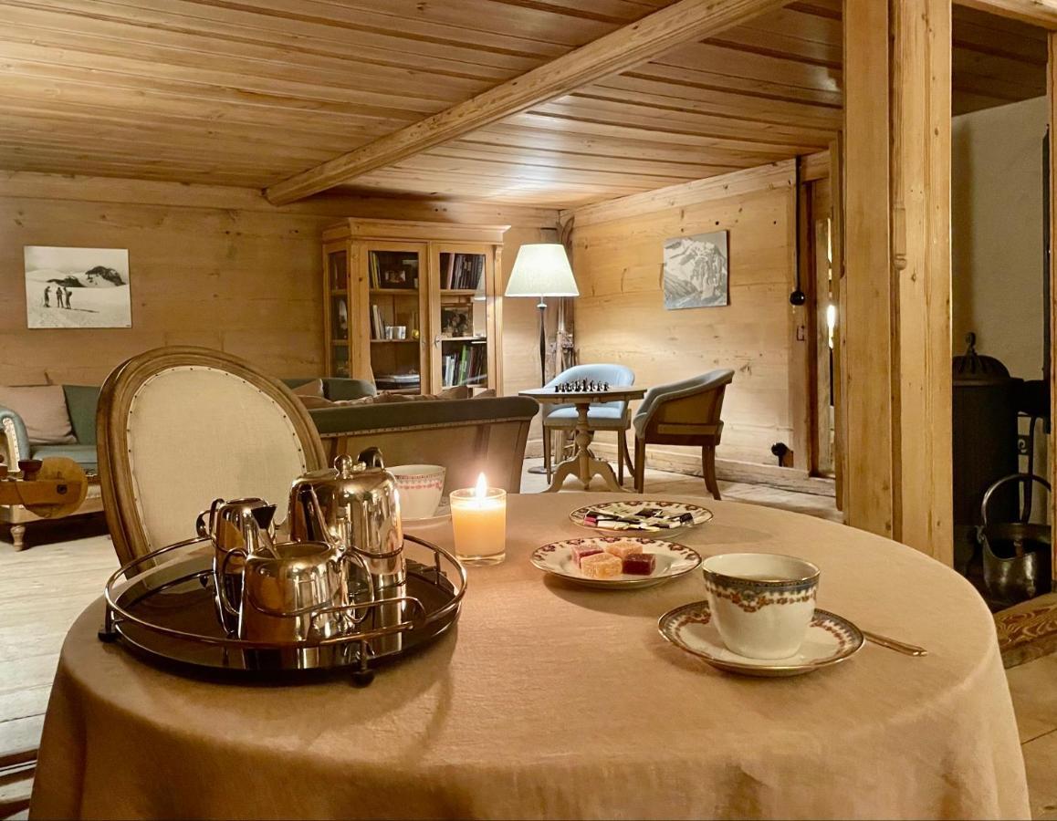 Alpen Charme - Chalet D'Hotes Et Spa Gsteig ภายนอก รูปภาพ