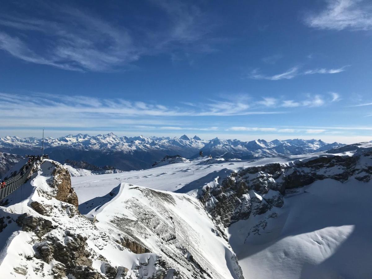 Alpen Charme - Chalet D'Hotes Et Spa Gsteig ภายนอก รูปภาพ