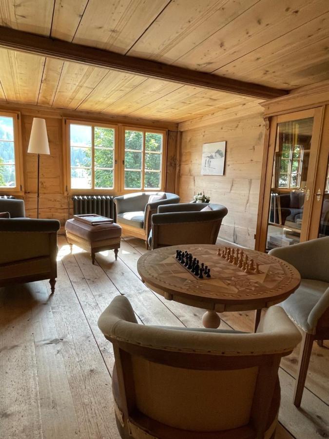Alpen Charme - Chalet D'Hotes Et Spa Gsteig ภายนอก รูปภาพ