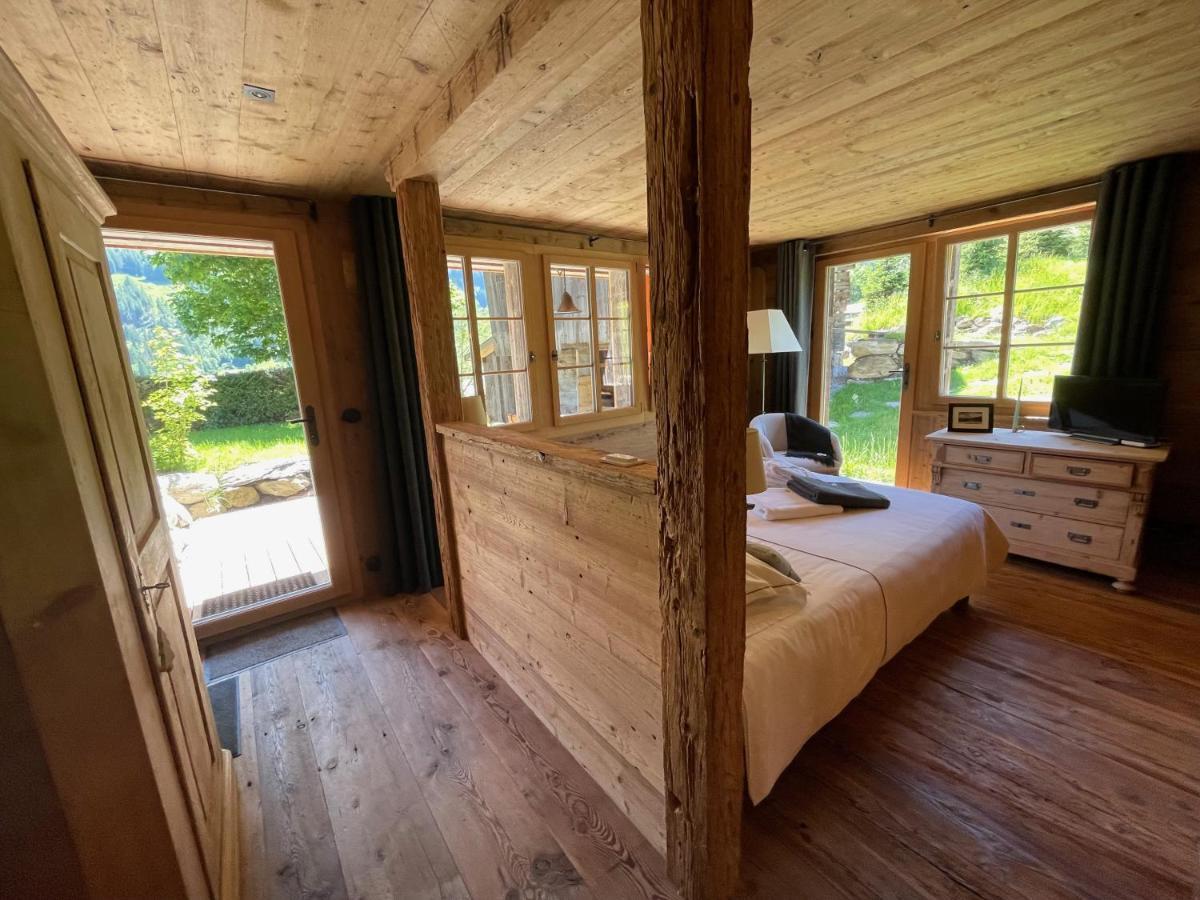 Alpen Charme - Chalet D'Hotes Et Spa Gsteig ภายนอก รูปภาพ